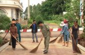 Điểm sáng mô hình khu dân cư tự quản bảo vệ môi trường Khu Phố Nghĩa