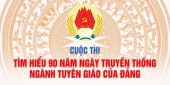 THỂ LỆ CUỘC THI “TÌM HIỂU 90 NĂM NGÀY TRUYỀN THỐNG NGÀNH TUYÊN GIÁO CỦA ĐẢNG”