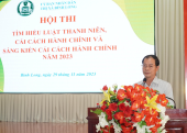 Bình Long sôi nổi hội thi tìm hiểu Luật thanh niên, cải cách hành chính